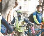 Bici-ambulancias: Atención médica va en dos ruedas
