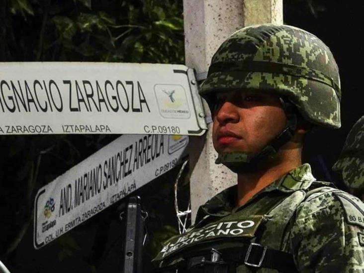 Avalan presencia del Ejército en las calles Avalan presencia del Ejército en las calles