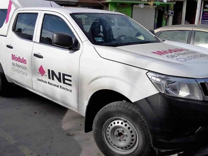 Llega módulo del INE a Díaz Ordaz Llega módulo del INE a Díaz Ordaz