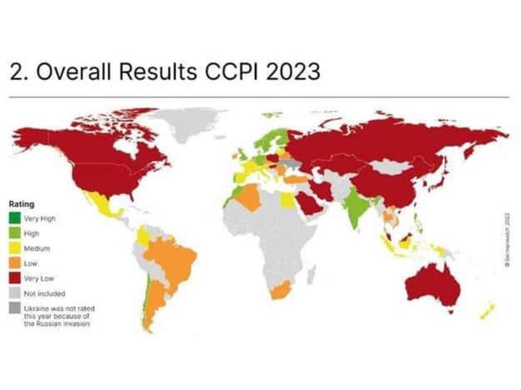 Baja México en Índice de Desempeño de Cambio Climático Baja México en Índice de Desempeño de Cambio Climático
