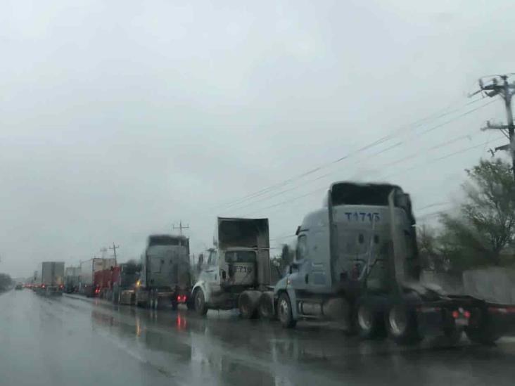 Vuelve caos vehicular en acceso a puente Pharr Vuelve caos vehicular en acceso a puente Pharr