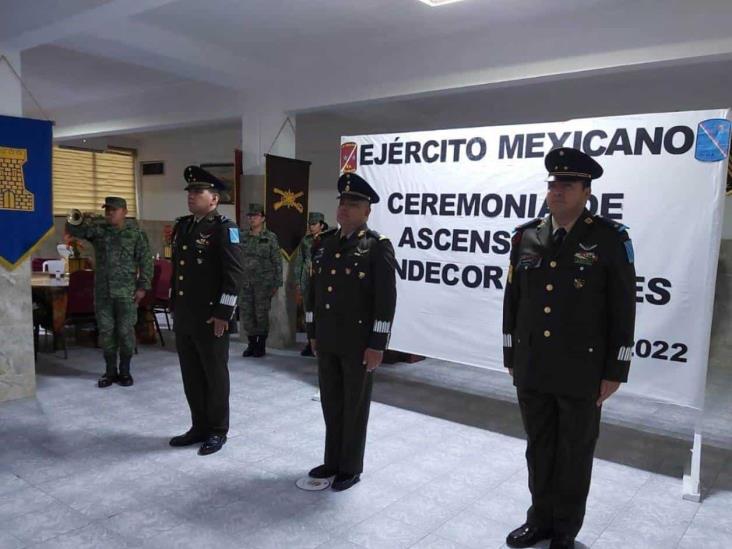Entregan ascensos militares Entregan ascensos militares