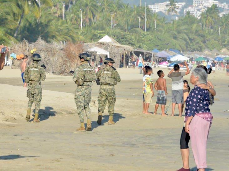 Vigila Semar seguridad en Acapulco tras crimen Vigila Semar seguridad en Acapulco tras crimen