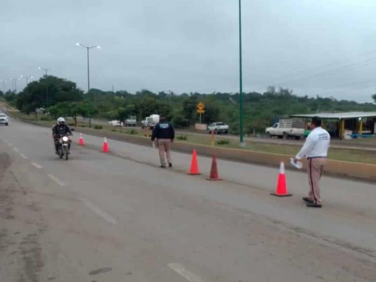 Buscan disminuir accidentes viales Buscan disminuir accidentes viales
